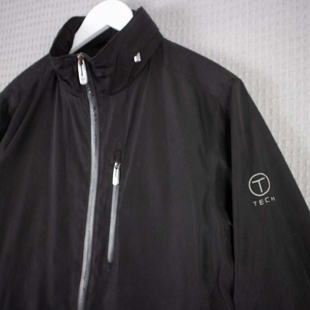 Tech By Tumi Soft Shell Performance Hidden Hood Jacket - Picture 5 of 8